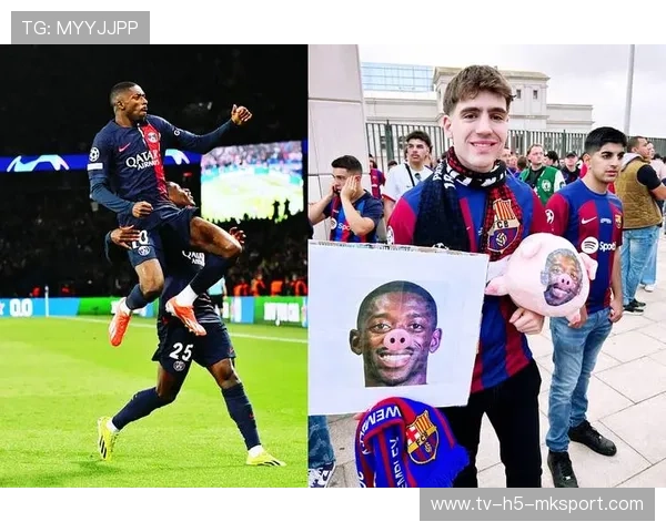 球迷狂欢！登贝莱金球满贯，姆巴佩送祝福，巴萨被群嘲，登贝莱在巴萨踢什么位置